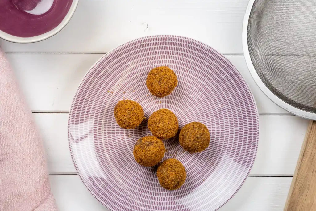 Hagebutten Energy Balls ohne Backen