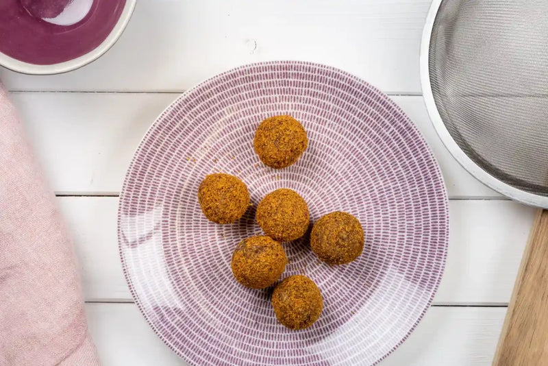 Hagebutten Energy Balls ohne Backen