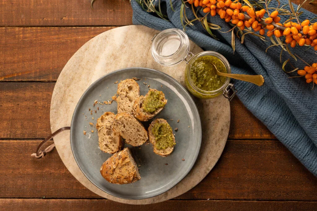 Rezept: Brennnessel Pesto