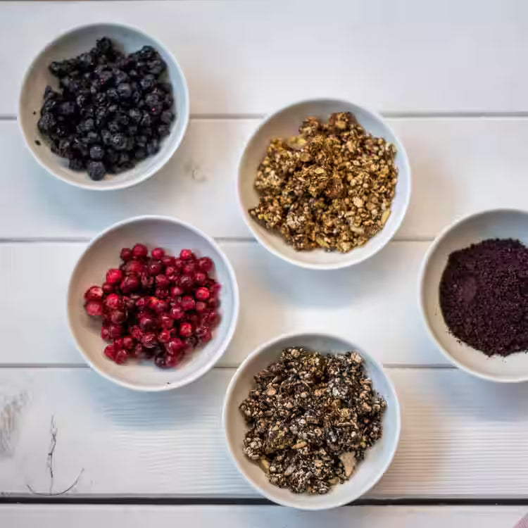 Beeren Getrocknet