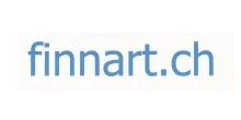 Finnart.ch Logo mit schlichtem Schriftzug auf hellem Hintergrund.