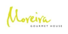 Moreira Gourmet House Logo mit grünem Schriftzug auf hellem Hintergrund.